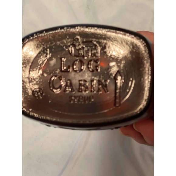 Benjamin Franklin Log Cabin Syrup Bottle 1970 - Picture 8 of 9